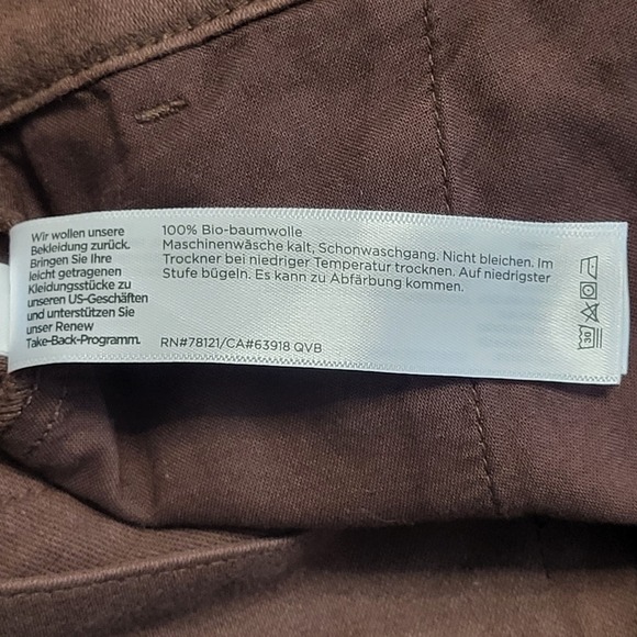 Eileen Fisher Chocolate Wide Leg Pants - Picture 6 of 8